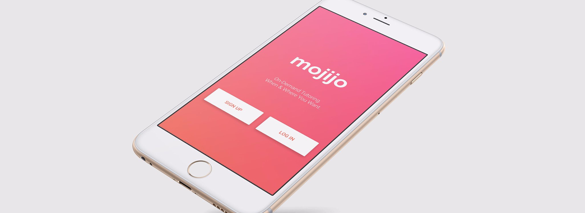 smartphone avec l'application mojijo