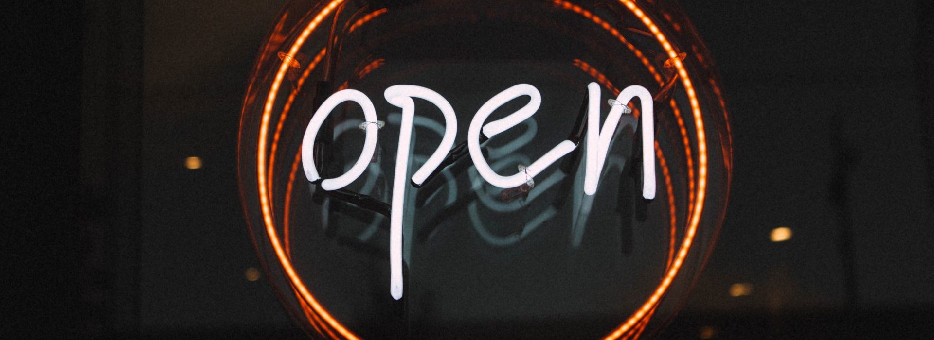 Open sign