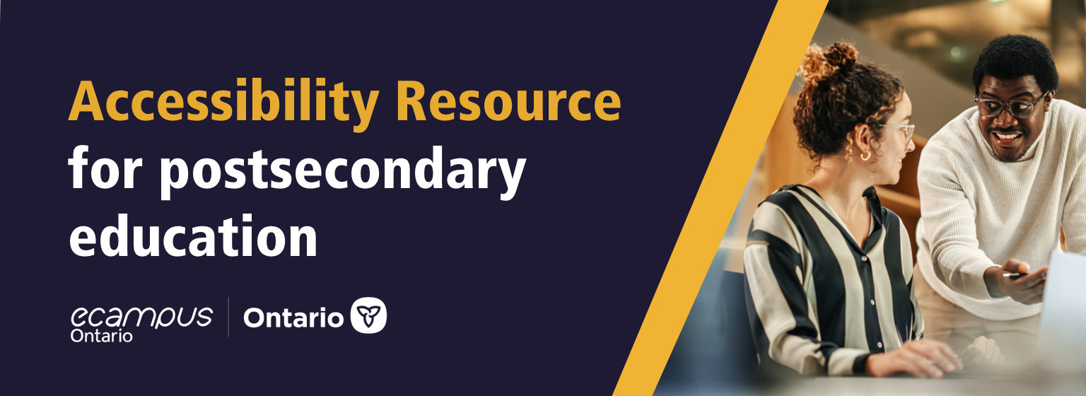Accessibility Resource for the Ontario Postsecondary Education Sector